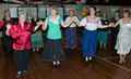 Maggie O'Regan leads dances in Christchurch, February 2009